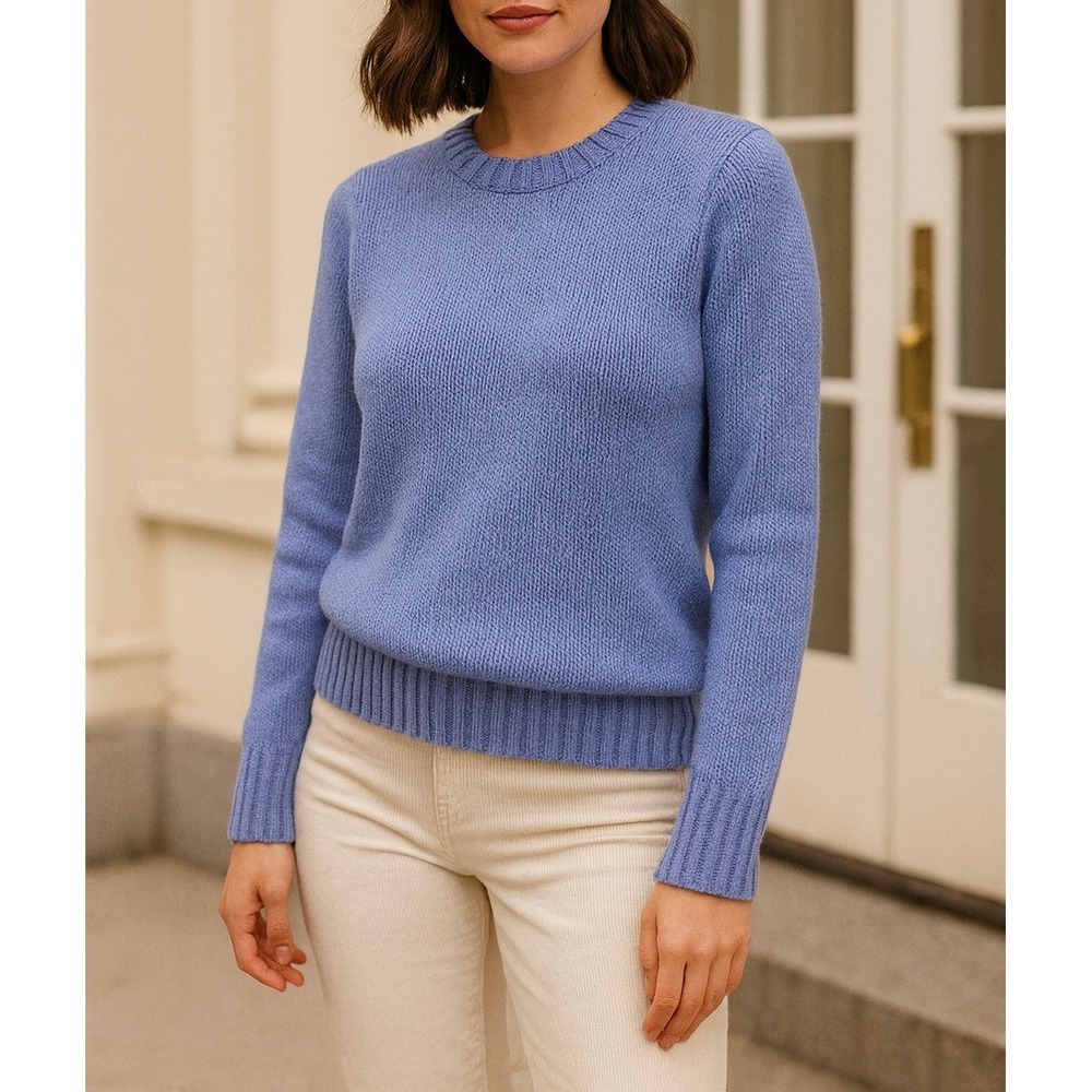 Aeropostale Lavender Knit Sweater XS – Cozy Chunky Crewneck Pullover
